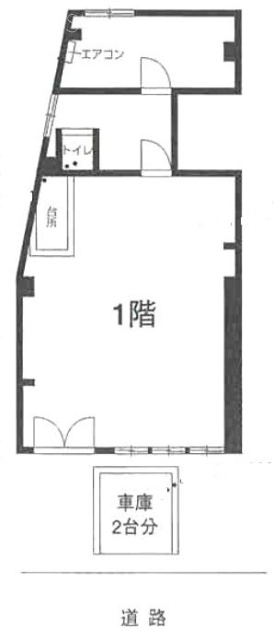 更藤ビル1F 間取り図