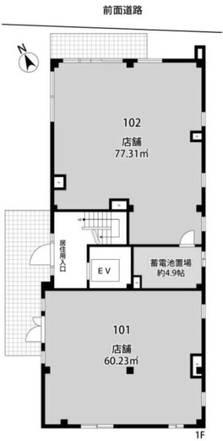 CRESTA青山102 間取り図