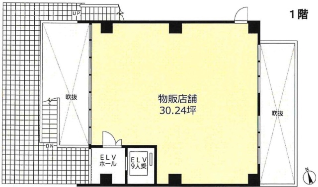 MANA表参道1F 間取り図