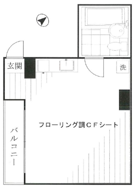 ジュエル青山903 間取り図