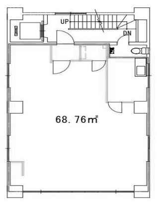 協電ビル8F 間取り図