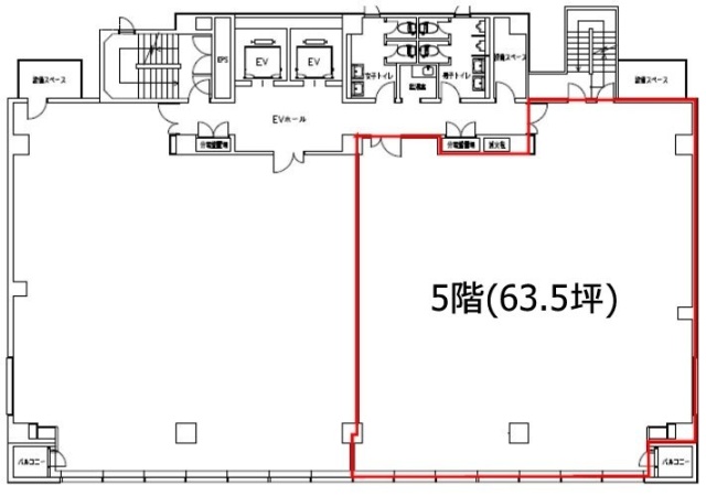 銀座東洋ビル502 間取り図