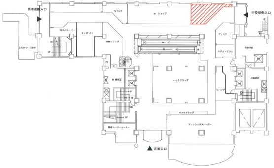 セルテビル1F 間取り図