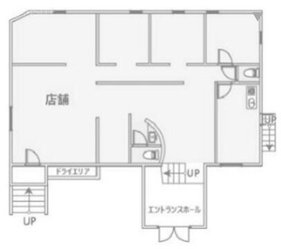 武蔵野市吉祥寺南町五丁目ビルB1F 間取り図