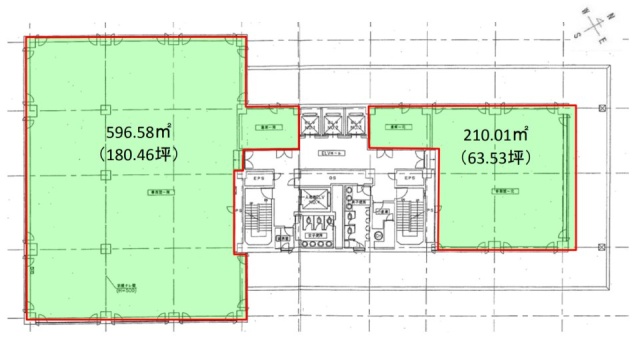 兜町第1平和ビル4F 間取り図