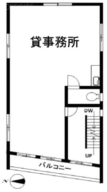 ミツヤビル4F 間取り図