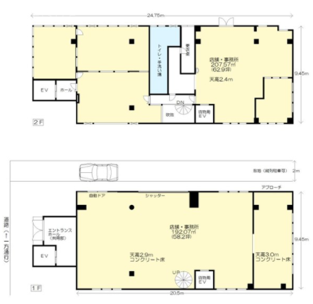 ウェルマン千鳥2F 間取り図