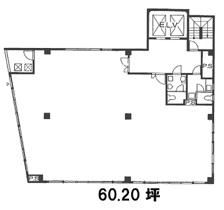 GGIC京橋ビル4F 間取り図