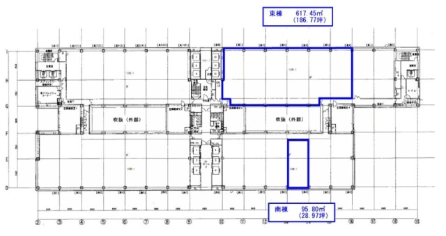 タイム24ビル南 間取り図