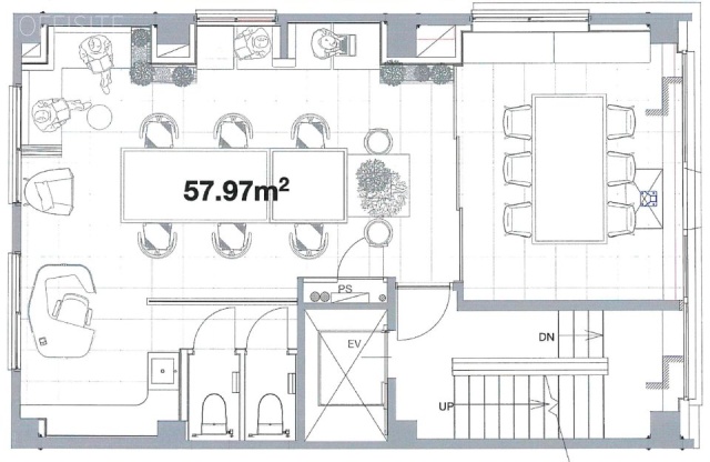 アイオーシンバシ5F 間取り図