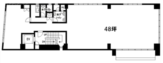 ヤマトビル4F 間取り図