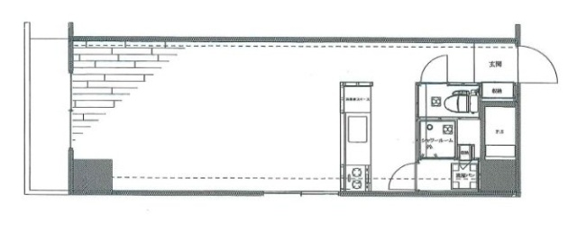 ヴェラハイツ道玄坂301 間取り図