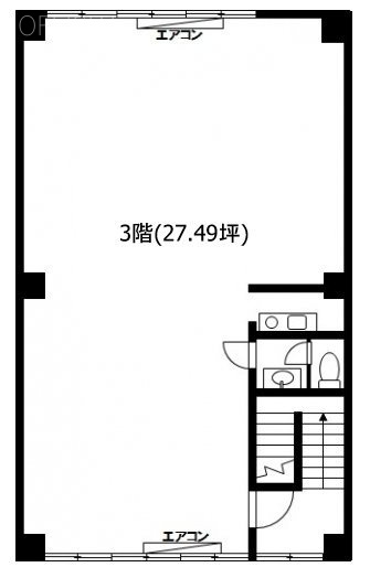 牧原ビル3F 間取り図