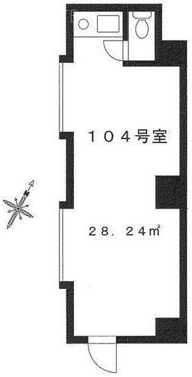 アームズワン104 間取り図