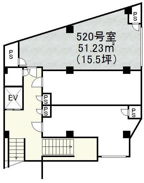 新大宗渋谷道玄坂一丁目ビル520 間取り図