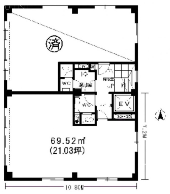 五明館202 間取り図