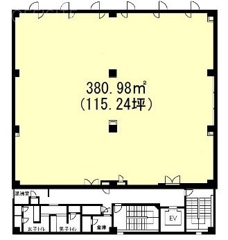 永代OTビル4F 間取り図