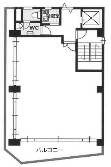 久松ビル5F 間取り図