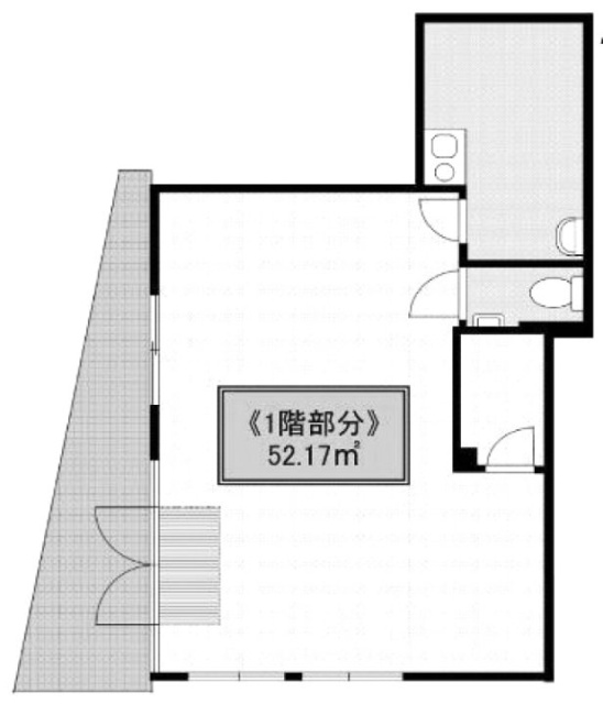 フローラル大山ビル101 間取り図