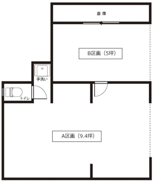 品川区二葉戸建ビルA 間取り図