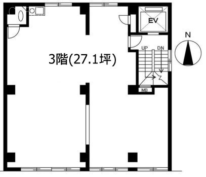 飯川ビル3F 間取り図