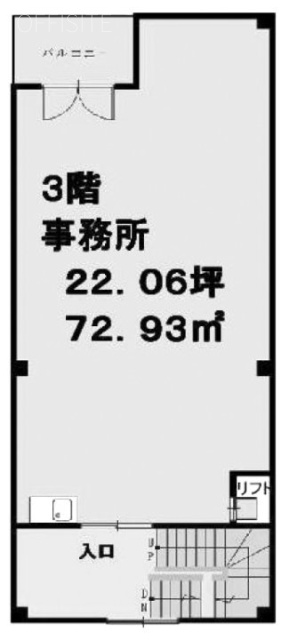 ビューロービル3F 間取り図