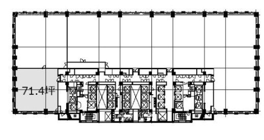 丸の内トラストタワー本館4F 間取り図