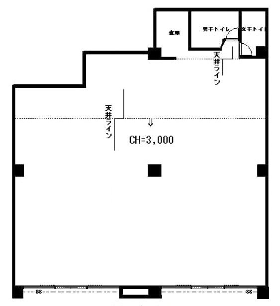 新大池ビルA 間取り図