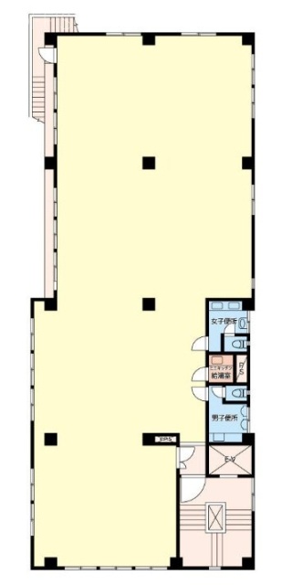 安岡ビル3F 間取り図