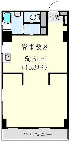 ユニオンビルヂング903 間取り図