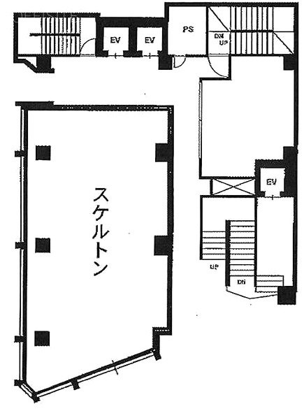 SVAX銀座ビル1F 間取り図