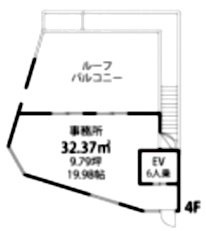 中野スクエア4F 間取り図