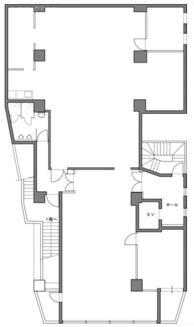 小石川パーソナルハウス2F 間取り図