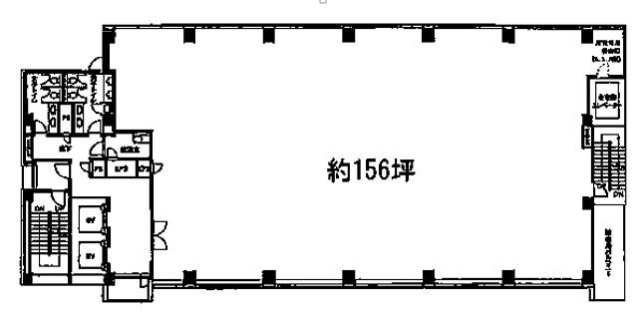 AーPLACE田町イースト4F 間取り図