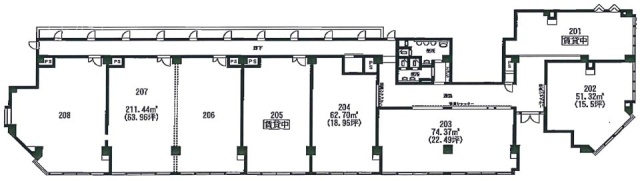 サンクレスト本郷ビル202 間取り図