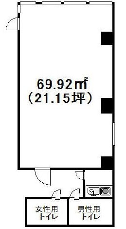 石井第2ビル202 間取り図