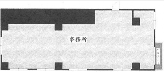 曙マンション2F 間取り図