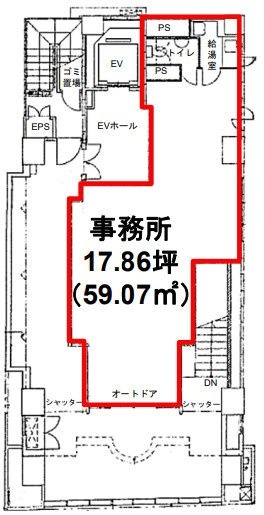 第2秩父屋ビル1F 間取り図