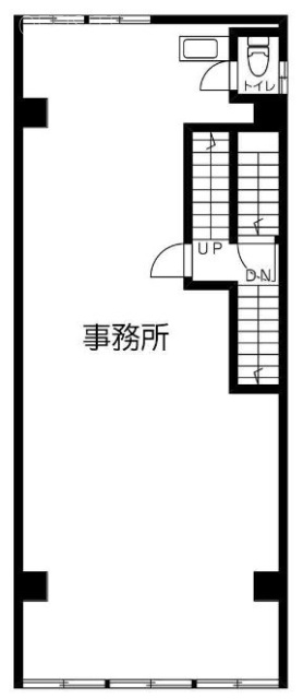 竹松ビル2F 間取り図