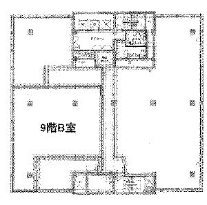 水道橋ビルB 間取り図