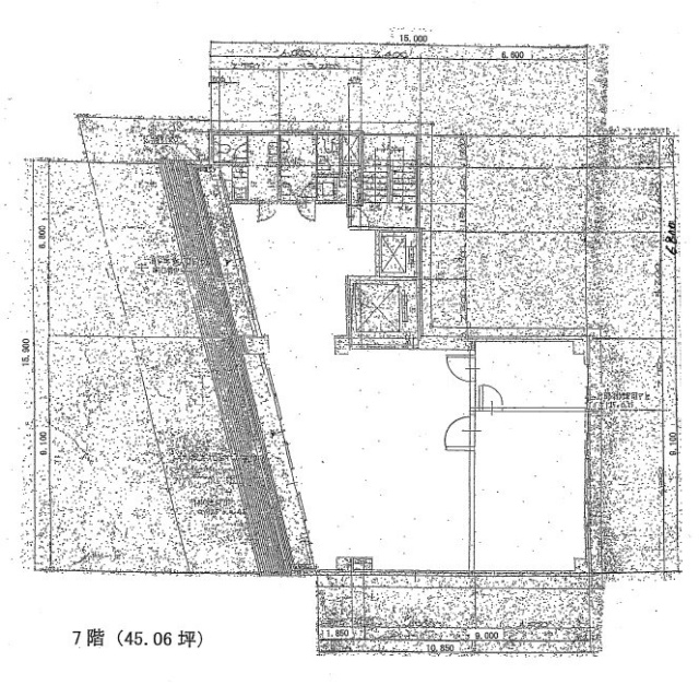 日本橋ウッドフィールド7F 間取り図