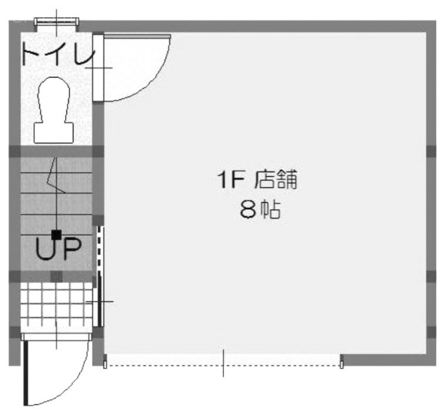 イーストワン大島B 間取り図