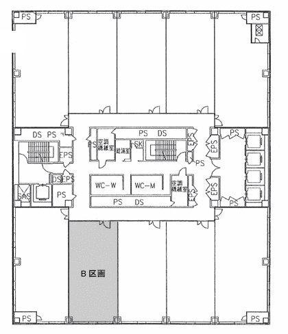 三共横浜ビル5F 間取り図