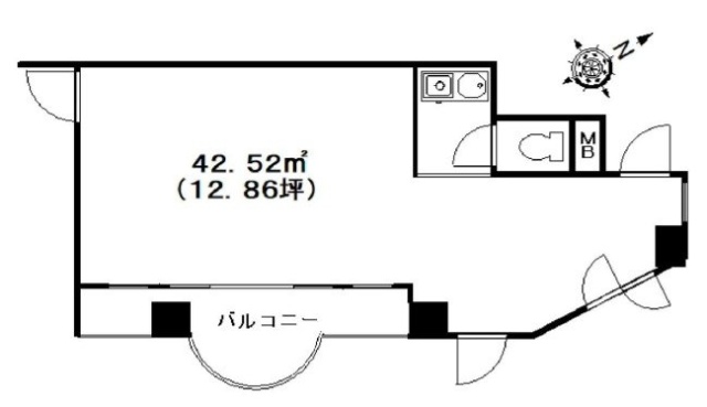 TOYAビル501 間取り図