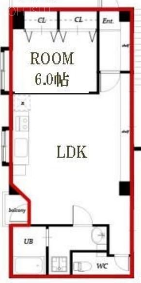 サンストン白金台303 間取り図