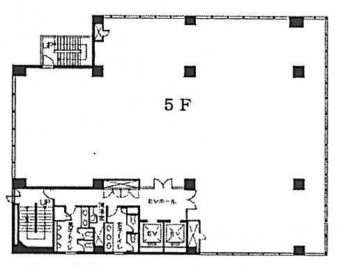 アズ品川ビル5F 間取り図