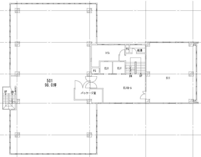 第3東ビル501 間取り図