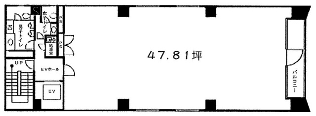 JBビル5F 間取り図