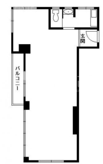 東銀青山ビル303 間取り図