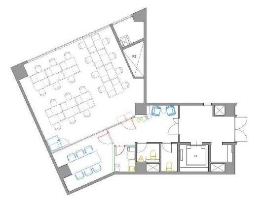 翔和神田ビルⅡ1F 間取り図